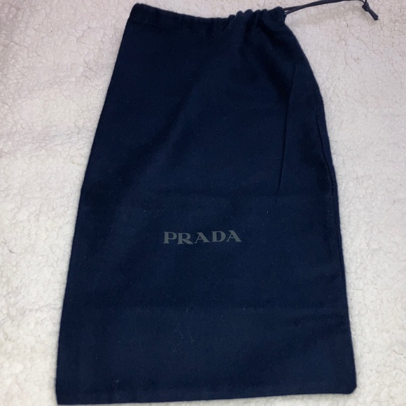 Prada Handbags - Prada Navy Blue Dust 15x9